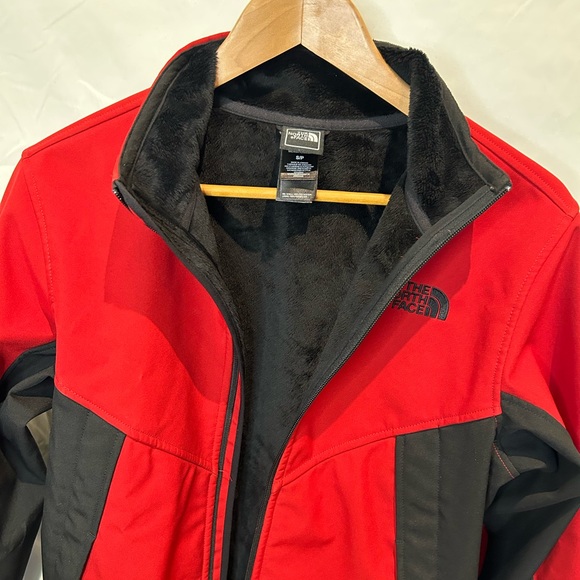 Red & Black NorthFace Jacket - Picture 3 of 4